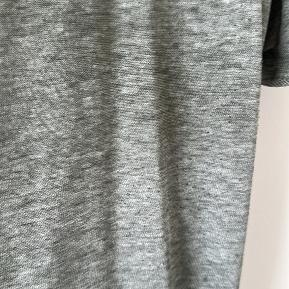 Free People We the Free Cassidy Tee Army Green Casual Cotton Tshirt Small Boxy - Picture 7 of 15